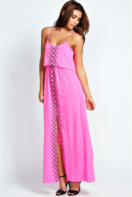 Holly Aztec Maxi suknelė