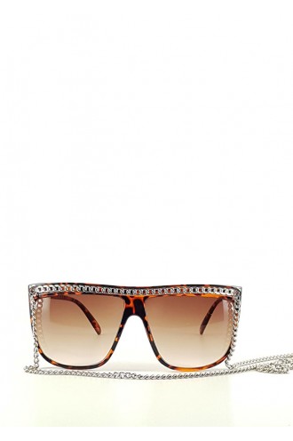 Oversize chain akiniai nuo saulės