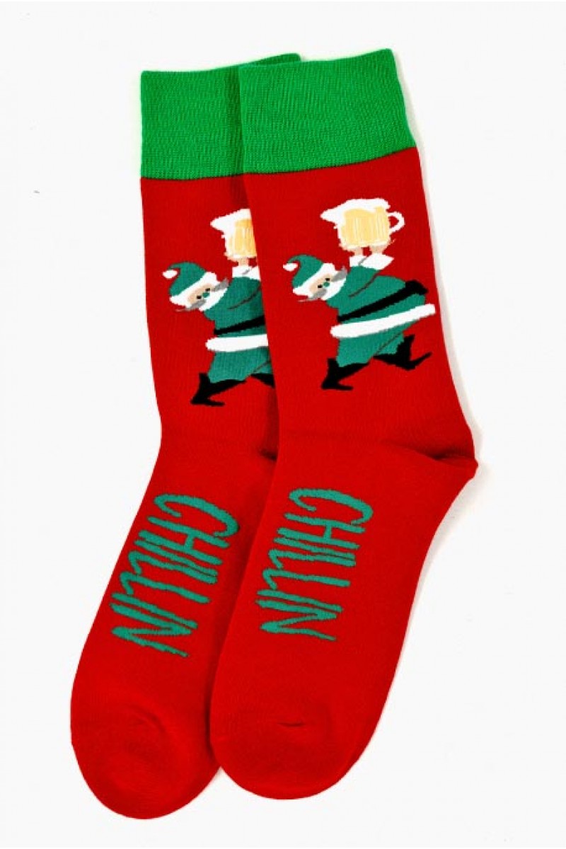 VYR. CHRISTMAS SOCKS (COTTON)