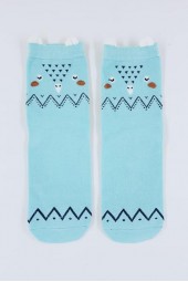 Medvilninės Owl Kawaii kojinės