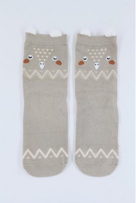 Medvilninės Owl Kawaii kojinės
