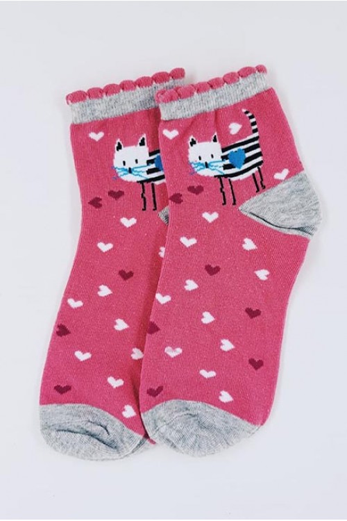 Lovely Kitty kojinės