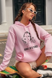 BONJOUR BITCHES - OVERSIZE HOODY DŽEMPERIS