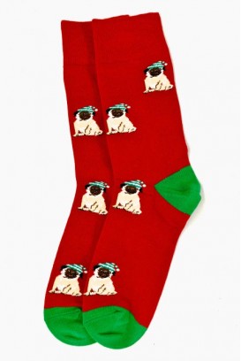 Vyr. Christmas socks (cotton)