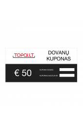 Topai.lt kuponas €50
