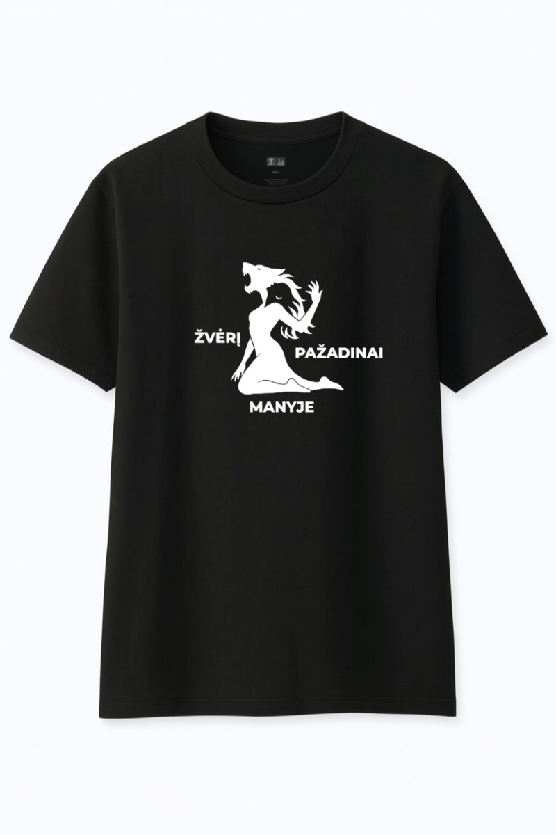ŽVĖRIS - UNISEX MARŠKINĖLIAI 