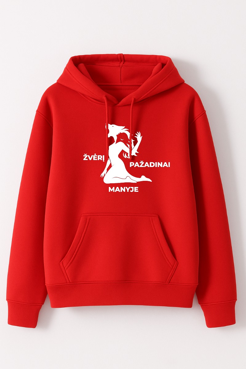 ŽVĖRIS - OVERSIZE HOODY DŽEMPERIS 