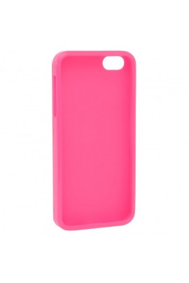 Minkštas rožinis dėkliukas(iPhone 5)