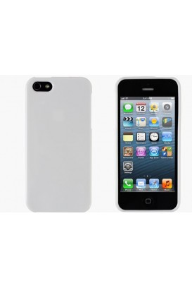 Minkštas baltas dėkliukas(iPhone 5)