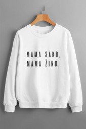 MAMA SAKO, MAMA ŽINO - OVERSIZE DŽEMPERIS