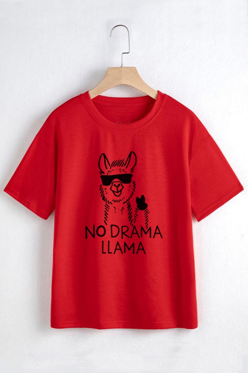 NO DRAMA LLAMA - MARŠKINĖLIAI MOTERIMS