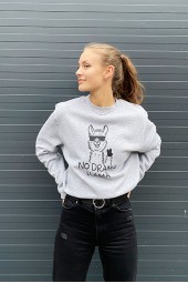 NO DRAMA LLAMA - UNISEX DŽEMPERIS 