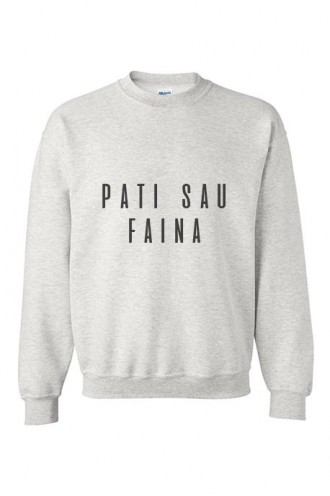 PATI SAU FAINA - OVERSIZE DŽEMPERIS